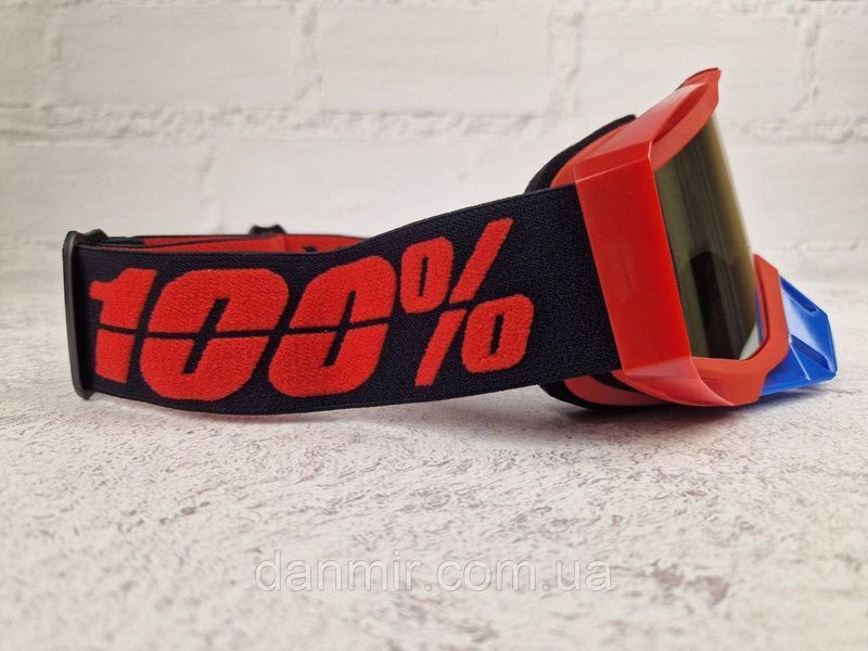Кросові-ендуро окуляри (мотоокуляри) 100% MX GOGGLE MX015 для мото/вело/ATV MX015 фото