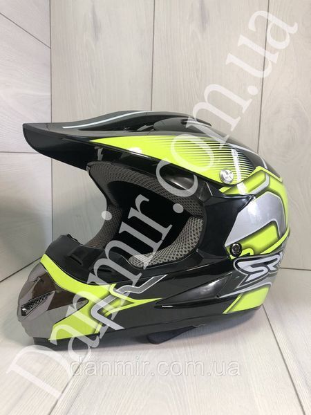 Мотошолом Ендуро Helmet Н010S + ПОДАРУНКИ Окуляри + Рукавички + Балаклава. Для Квадроцикла, Мотокросса Н010S фото