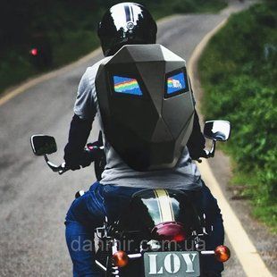 Рюкзак Sobi Pixel Moto Black із LED екраном RK2001 фото