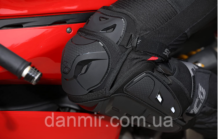 Комплект захисту SCOYCO K26H26 (коліно, гомілка, передпліччя, лікоть) чорний K26H26.3 фото