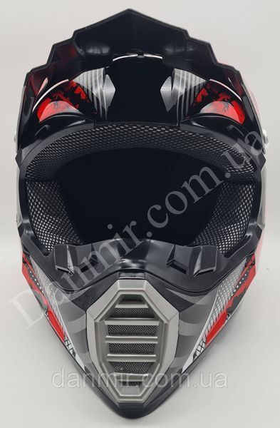 Мотошолом Ендуро H903XL для мотокросу або квадроцикла + КОМПЛЕКТ у Подарунок (Окуляри, Рукавички, Балаклава) H903XL фото