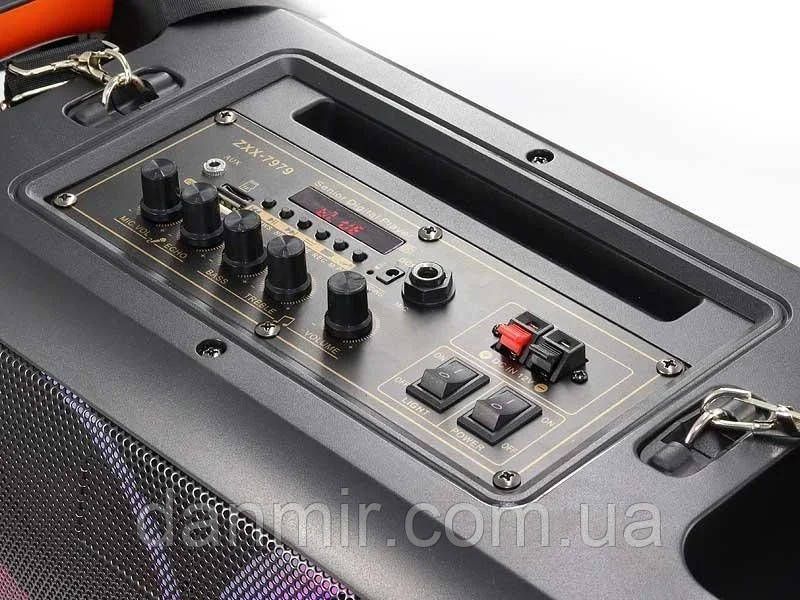 Портативна акустика з мікрофоном ZXX-7979 Колонка Караоке ZXX-7979 фото