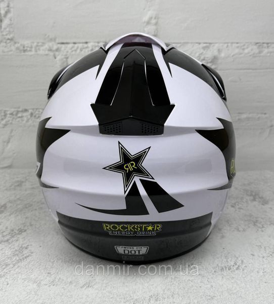 Мотошолом Ендуро Rockstar Н030L + КОМПЛЕКТ у Подарунок (Окуляри, Рукавички, Балаклава) H030L фото