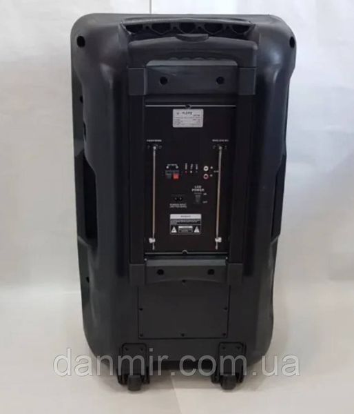 Акумуляторна портативна колонка zxx-1011 з мікрофонами переносна аудіосистема zxx-1011 фото