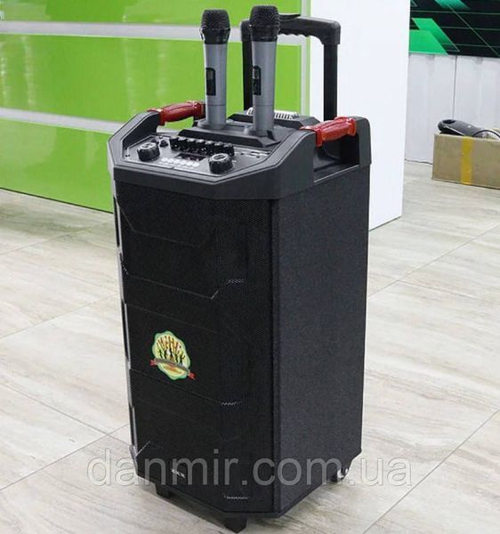 Портативна акустика з двома мікрофонами ZXX-7788 Колонка Караоке USB/FM/Bluetooth ZXX-7788 фото