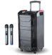 Портативна акустика з двома мікрофонами ZXX-7788 Колонка Караоке USB/FM/Bluetooth ZXX-7788 фото 1