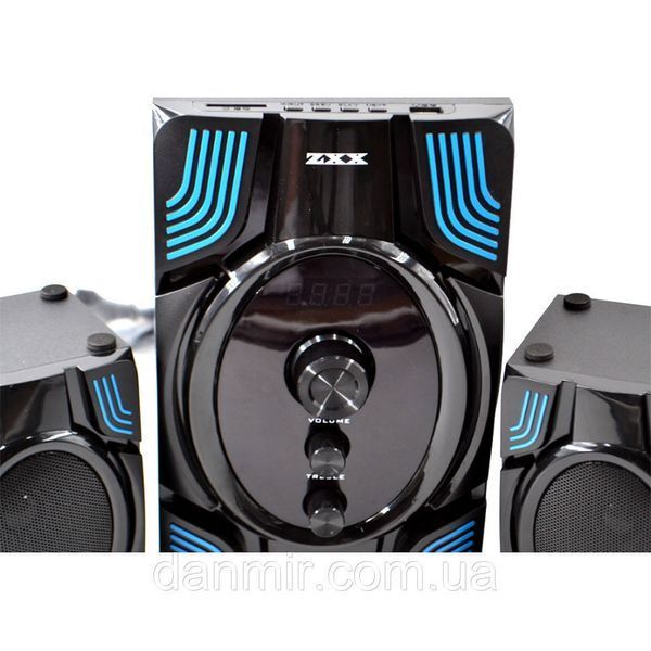 Акустична система ZXX ZX-4807 BT Музичний центр з двома колонками і сабвуфером ZX-4807 фото