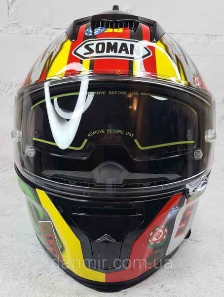 Мотошолом Інтеграл SOMAN SM404 + КОМПЛЕКТ у Подарунок ( Рукавички, Балаклава) XL SM404XL фото