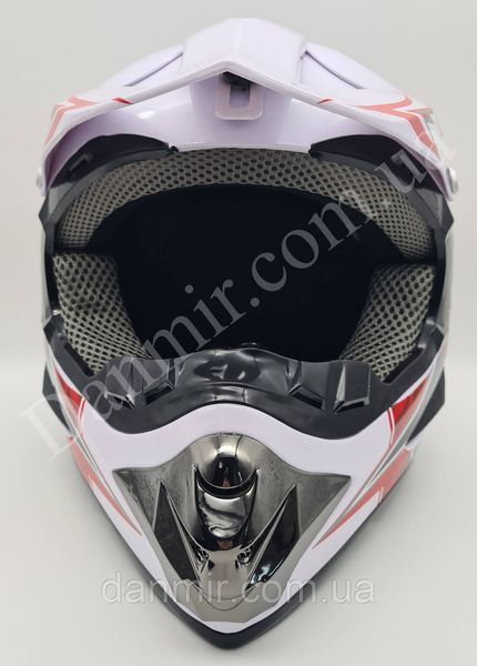 Мотошолом Ендуро H074S для мотокросу або квадроцикла + КОМПЛЕКТ у Подарунок (Окуляри, Рукавички, Балаклава)  H074S фото